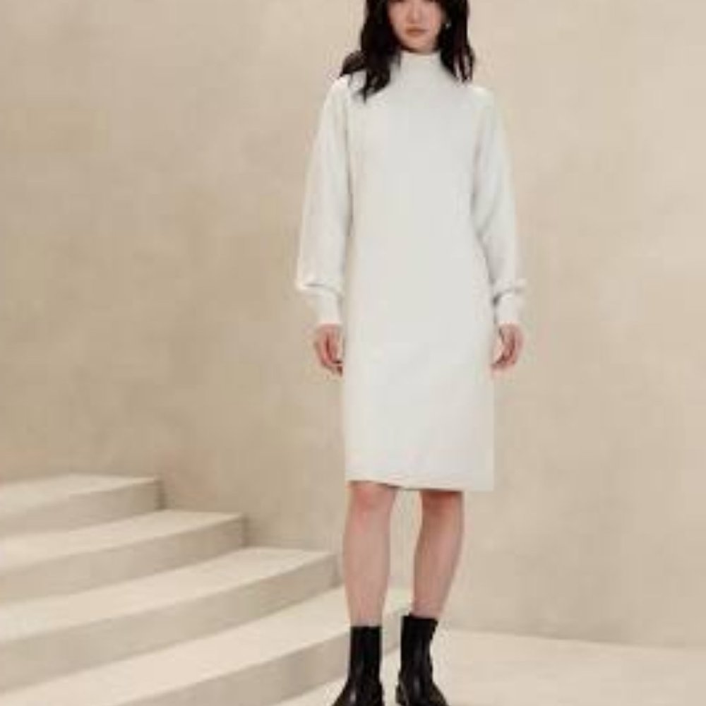 Banana Republic KNEE-LENGTH SWEATER DRESS small